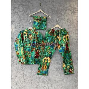 ชุดนอนผ้าฝ้ายธรรมชาติของผู้หญิงทำด้วยมือชุดใส่นอนพิมพ์ลายดอกไม้ชุดใส่ในบ้านให้ความอบอุ่นชุดใส่นอนสำหรับเพื่อนเจ้าสาว - Product Image 6