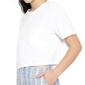 Camisetas Cortas al por Mayor para Mujer, Camisetas Básicas Cortas, Camisetas Cortas para Mujer con Servicio de Logotipo Personalizado, Camisetas Cortas para Mujer 2026 - Product Image 1