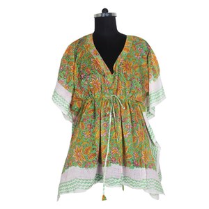 Block Print Sleeveless Maxi Indian Cotton Maxi <b>Dresses</b> for Women KFCS042 Cotton Summer Maxi <b>Dress</b> 100% Organic Wear Designer - Product Image 6