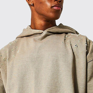 Vente en gros de sweats à capuche délavés à l'acide 2025 sweats à capuche délavés à l'acide de qualité supérieure respirants et durables sweats à capuche personnalisés pour hommes - Product Image 3