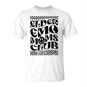 Elder <b>Emo</b> Moms Club Customizable Promotional <b>T</b>-<b>Shirt</b> - Product Image 2