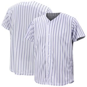 2025 solide Baseball Jersey chemise pour hommes et femmes décontracté manches courtes boutonné T-Shirt plaine Softball porter Baseball Jersey - Product Image 6