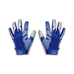 Nouveau Style Gants De Football Américain Meilleur Fournisseur Respirant Léger En Cuir Noir Et Vert Couleur Gants De Sport Pour Hommes - Product Image 3