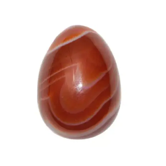 Yoni uovo rosso corniola pietra naturale a forma di pietra uovo di giada semi prezioso protezione energetica esercizio vaginale grossista