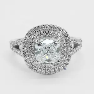 The best selling solitaire ring crafted for womens special occasions made of 925 sterling silver with moissanite diamond