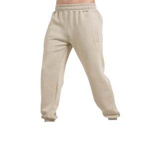 Pantalon de jogging ample en coton pour homme, coupe droite, idéal pour les sports d'hiver 2026 - Product Image 1