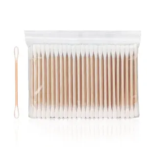 Double Head Wooden Stick Q-tip For Household Care