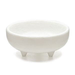 Superior Quality <b>Large</b> White Marble Trinket <b>Bowl</b> with Stand Contemporary High End Luxury <b>Bowl</b> for Use in Home and Hotel Decor - Product Image 1