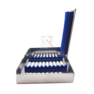 10 piezas de autoclave Dental esterilización Cassette Rack caja bandeja para instrumentos conjunto dental instrumentos quirúrgicos por Surgiright - Product Image 1