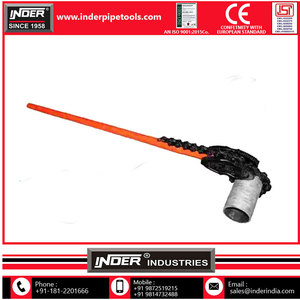 Clé à pipe à chaîne de marque Inder, prix bas, forgée avec poignée en tuyau, haute qualité, garantie de 3 ans, fournisseur de qualité industrielle et de bricolage - Product Image 2
