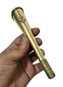 Approvisionnement d'usine Lourde Qualité Nautique En Laiton Haute Finnis Scout Cadet Perceuse Parade Bugle Bigule Corne Trompette Instrument De Musique - Product Image 2