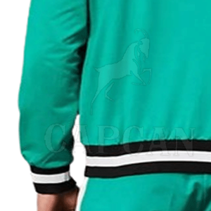 Conjunto de chándal de Jersey de peso pesado para hombre, ropa de calle lisa de Pekín personalizada para invierno, solo opciones de talla grande - Product Image 6