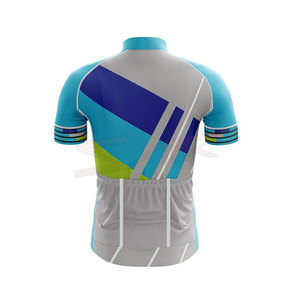 Tenues de cyclisme en gros personnalisables avec nom d'équipe, nouveau design, séchage rapide, légères, respirantes, écologiques, réversibles, ensembles grandes tailles - Product Image 4