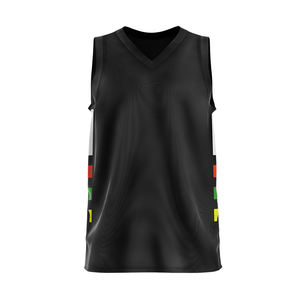 Camiseta de baloncesto uniforme nuevo personalizado de alta calidad con logotipo personalizado uniformes 2025 último diseño personalizado uniformes de baloncesto juvenil - Product Image 4