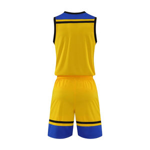 Maillot de basket-ball athlétique pour homme, 100% polyester, sublimation, personnalisé, respirant, séchage rapide, maille, taille plus, imprimé, ensembles uniques - Product Image 4