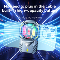DY88 Nouveau Radiateur de Charge RGB Portable Refroidisseur de Jeu Pas Cher Mini Contrôleur de Téléphone avec Ventilateur de Refroidissement pour Jeu