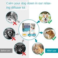 Diffuseur apaisant pour chiens et chats, silencieux, écologique, chauffant électriquement, anti-stress estival, spray apaisant aux phéromones pour animaux de compagnie