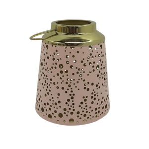 Unique Design Metal <b>Lantern</b> Peach Color for Home and Christmas Lighting Decoration Hanging <b>Lantern</b> Handmade Bulk - Product Image 1