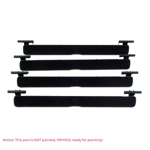 BSR575-1 Juego de 4 Cubiertas Decorativas para Portaequipajes de Techo, 135 mm x 13 mm, para Serie 5 F10 F11 51137274739 - Product Image 1