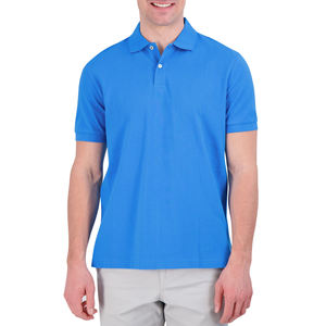 Polos de golf personnalisés pour hommes en polyester respirant évacuation de l'humidité caractéristiques de séchage rapide t-shirt polo imprimé à manches courtes - Product Image 5