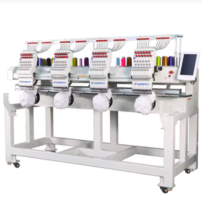 Máquina de Bordar Industrial de 4 Cabezas, Nueva y de Alta Calidad, con 12/15 Agujas, Dispositivo para Bordar Calcetines - Product Image 1