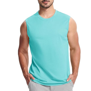 Fabriqué à partir de tissu respirant et humide, les hauts sans manches vous gardent au frais et confortables les séances d'entraînement les plus intenses. - Product Image 1