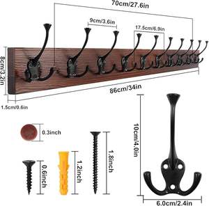 Collection de cintres en bois massif de qualité supérieure, fabriqués à la main, pour éviter la moisissure dans les placards, au prix de gros en provenance d'Inde - Product Image 4