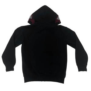 Ropa de calle de invierno de manga larga al por mayor sudaderas con capucha para Hombre Sudaderas con cremallera completa logotipo personalizado diamantes de imitación 100% algodón de secado rápido - Product Image 4
