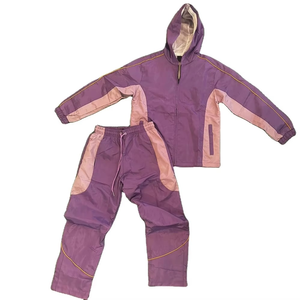 Conjunto de Chaqueta y Pantalón Deportivo Impermeable de Nailon de Alta Calidad para Hombre, Ropa Deportiva de Otoño, Cortavientos con Estilo Informal de Patchwork - Product Image 3