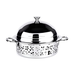 Casserole en acier inoxydable et en bois de calligraphie arabe Poignées élégantes Émail Décorations élégantes pour la maison Qualité incroyable - Product Image 3