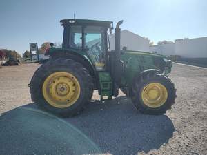 Tractor de ruedas John Deere 100HP 4WD de calidad superior al mejor precio Tractor agrícola original para maquinaria agrícola usada - Product Image 5