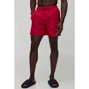 Pantalones cortos de entrenamiento de verano para hombre, ropa deportiva de secado rápido para entrenamiento de gimnasio, pantalones cortos de color sólido para hombre a la venta - Product Image 1