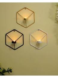 Luckywind bougeoir conique en métal photophore bougeoirs pour salon décoratif Table à manger ou chambre à coucher - Product Image 3