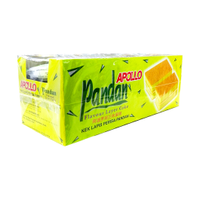 Apollo Versi Baru Kue Lapis Rasa Pandan 18g Kotak-Tanpa Lemak Trans Tekstur Lembut dan Krim Camilan untuk Segala Usia Malaysia