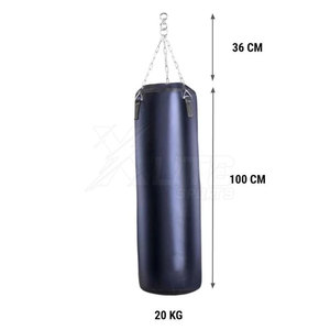 Premium Grade Genuine Leather Unisex Heavy Duty Punching <b>Bag</b> Sands Home Gym Strength <b>Training</b> Fitness Durable High Quality - Product Image 4