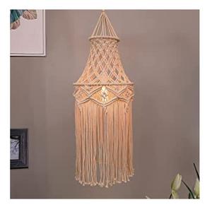 Abat-jour suspendu de qualité supérieure Offre Spéciale 100% abat-jour en macramé fait à la main pour le salon au meilleur prix - Product Image 2
