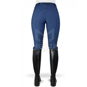 Pantalones de Montar para Mujer de Marca Privada con Logotipo Personalizado, de Spandex/Poliéster, Transpirables, Ligeros y de Alta Calidad - Product Image 3