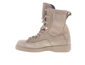 Bottes en cuir beige à lacets pour hommes, pour le travail en extérieur et la randonnée - Product Image 1