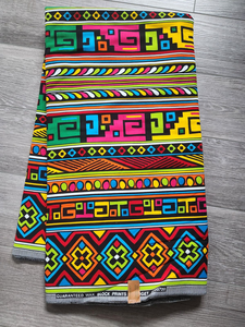 Impresión de cera Africana personalizada y tela holandesa de algodón Ankara Abuja calidad superior para ropa de moda y usos creativos - Product Image 3