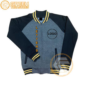 Veste universitaire brodée en molleton de coton Alpha personnalisée Fraternité Vêtements grecs respirants de haute qualité Vestes pour hommes Phi - Product Image 2