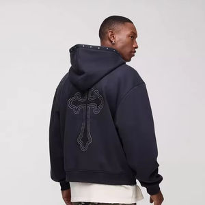 New Arrival High Quality Custom Made Men's Zip Up Hoodie Custom Logo Breathable And Casual Wear Hooded Hoodie For Men - Product Image 1