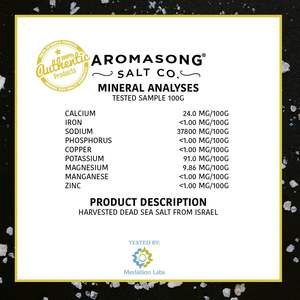 Surtidor: Aromasong Int. Hecho en EE. UU. 5 lb Etiqueta Privada etiqueta blanca polvo de baño del Mar Muerto remojo mineral concentrado - Product Image 6