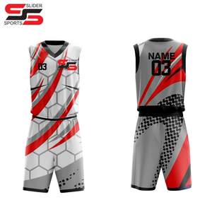 Uniforme de basket-ball de bonne qualité Sublimation vêtements de sport respirants à séchage rapide ensemble d'uniformes de basket-ball - Product Image 4