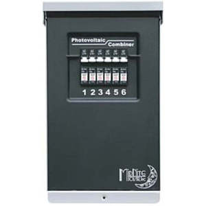 Boîtier de Combinaison Photovoltaïque MidNite Solar MNPV6 à Six Chaînes pour Systèmes de Panneaux Solaires - Product Image 1