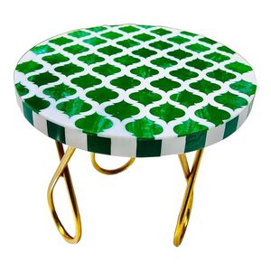 Soporte para Tartas de resina de madera hecho a mano, elegante exhibición de postres para fiestas y bodas, soporte para tartas de resina y madera Natural - Product Image 1