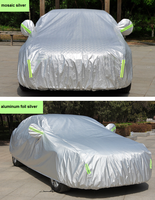 Housse de voiture universelle la plus vendue, imperméable au soleil et à la poussière en toutes saisons. Fabriqué en Peva avec doublure en coton.