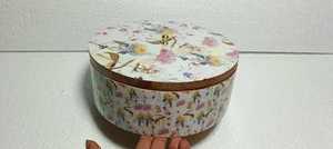 Juego de cuencos de madera con estampado de esmalte personalizado, cuencos decorativos para MESA Y REGALOS FESTIVOS, cuenco de Acacia para comedor - Product Image 5