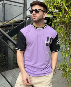 Hombres orgánicos 100% algodón 3D impresión en relieve camisetas gráfico personalizado en relieve Logo camiseta - Product Image 1