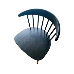 Silla de Comedor Moderna Minimalista de Madera de Teca Sólida para Hotel, Restaurante, Resort y Villa – Muebles Duraderos para Hostelería de Interior - Product Image 4