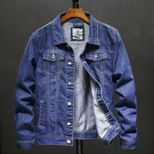 New Customized Hot Slim Mens Jackets and <b>Coats</b> Casual <b>Denim</b> Jacket Men Jeans Jacket 2023 - Product Image 6